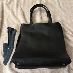Leather Banana Republic Tote!